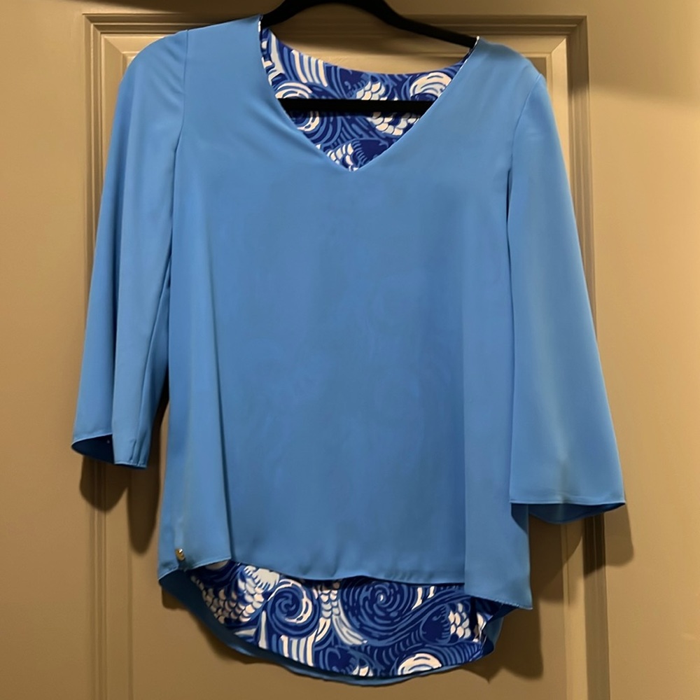Lilly Pulitzer reversible top